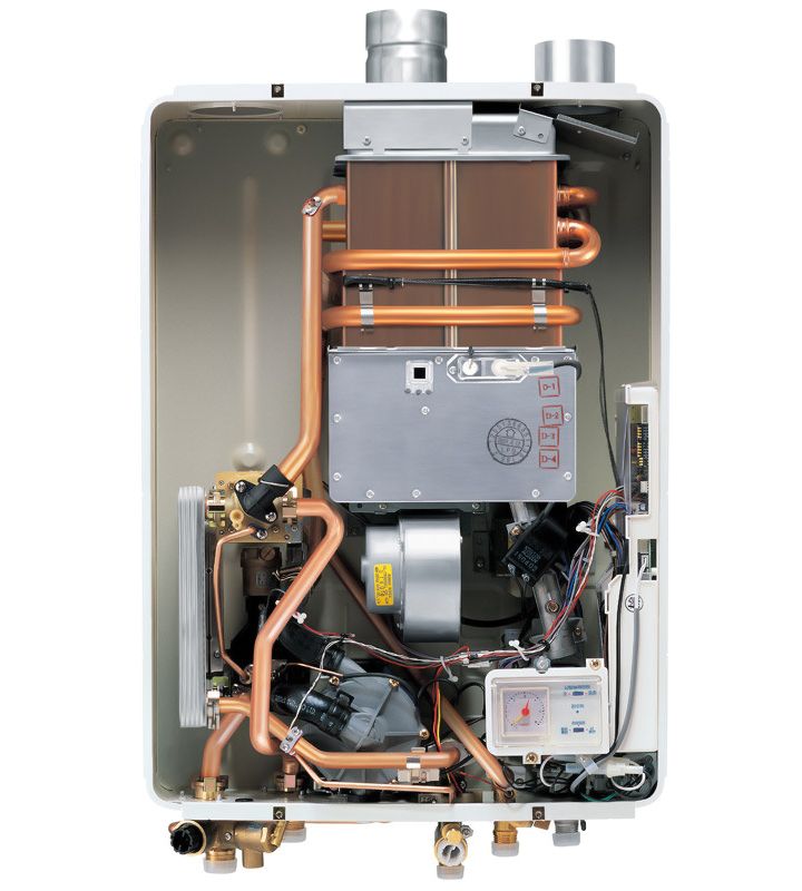 Устройство японских газовых котлов