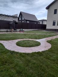 Рулонные газон